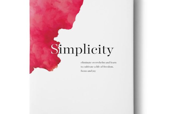 Design a bold, minimalistic, innovative and abstract cover for my book simplicity _ Book cover contest